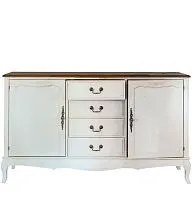 Комод Belveder Provence ST9351 молочный 91*42*160 см
