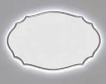 Antika Oval LED Silver Зеркало в раме с подсветкой