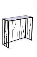 Консольный стол 1024-CB grey черный муар AllConsoles 80x25x80