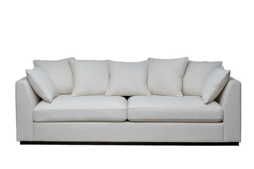 Диван Роберто(Roberto) трехместный, рогожка кремовый BOTEGA-SVBEG 250*100*90см