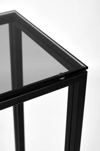 Консольный стол 1074-CB grey черный муар AllConsoles 80x25x80 фото 2