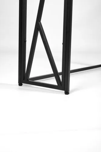 Консольный стол 1104-CB clear черный муар AllConsoles 80x25x80 фото 4