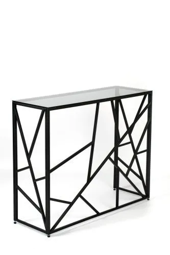 Консольный стол 1051-CB grey черный муар AllConsoles 100x35x80 фото 6