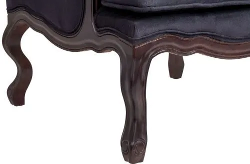 Двухместный диван Brody double black 115*69*130 см фото 4