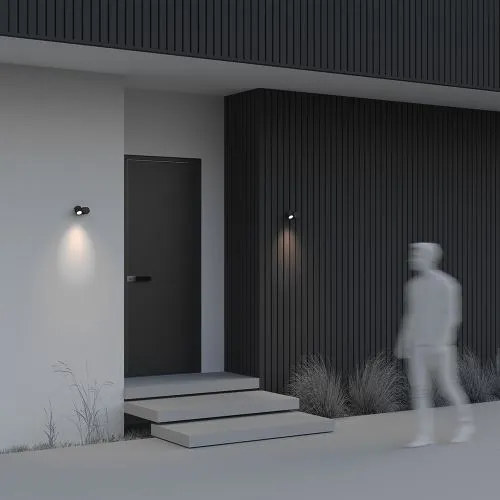 Уличный настенный светильник Outdoor O010WL-01B фото 6