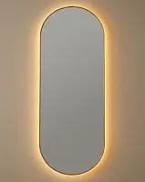 Kapsel L LED Gold Зеркало в раме с подсветкой