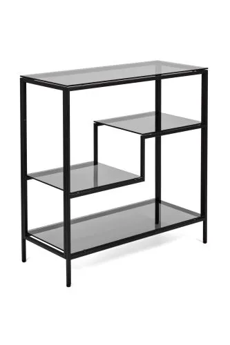Консольный стол 1013-CB grey черный муар AllConsoles 80x35x80 фото 5