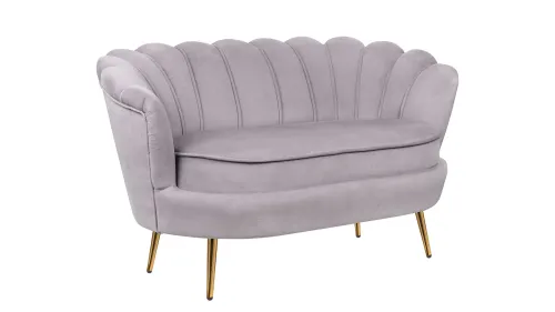 Диван Pearl Double Grey 78*77*130 см фото 5