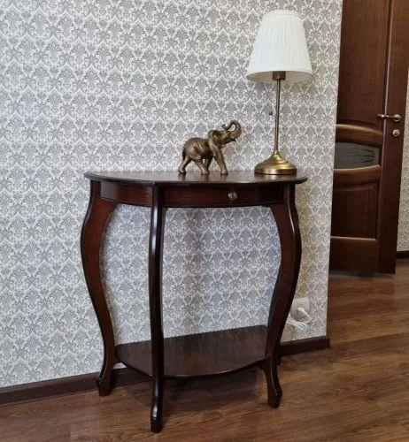 Консольный стол с ящиком, 76*38*80 см, орех фото 9