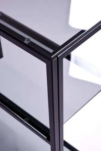 Консольный стол 1012-CB grey черный муар AllConsoles 100x25x80 фото 4