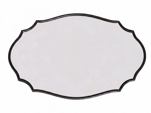 Antika Oval Black Зеркало в раме