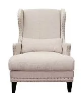 Кресло с ушами AGON BEIGE бежевый 110*94*75 см