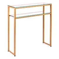 Консольный стол 1044-CG clear золотой AllConsoles 80x25x80