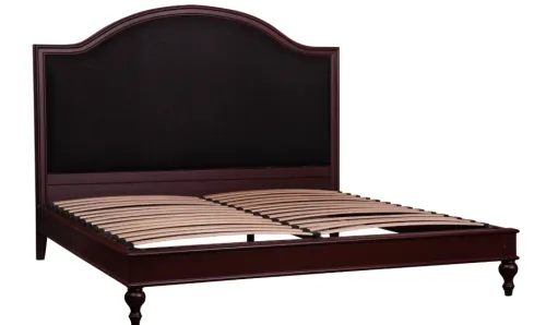 Кровать двуспальная с мягким изголовьем Leysa 180х200 см фото 3