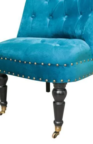 Кресло Aviana blue velvet 5KS24027-B, голубой фото 3