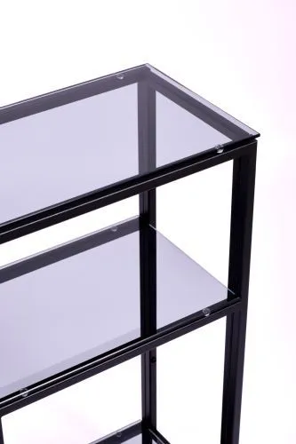 Консольный стол 1014-CB grey черный муар AllConsoles 80x25x80 фото 5
