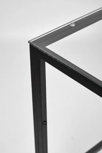 Консольный стол 1011-CB clear черный муар AllConsoles 100x35x80 фото 4