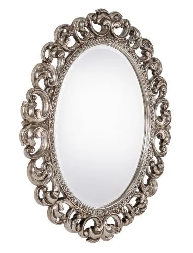 Овальное зеркало в раме Daisy Silver фото 2
