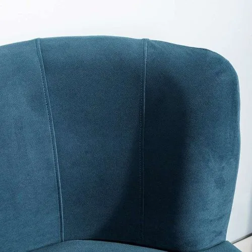 Диван в скандинавском стиле Diag blue 75*62*132 см фото 12
