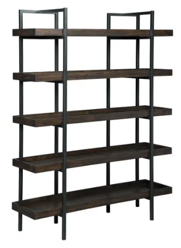 Стеллаж H633-70 Starmore ASHLEY, орех 193*43*147 см