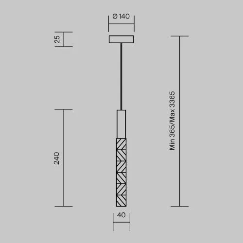 Подвесной светильник Maytoni MOD328PL-L3BS3K фото 6