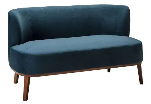 Диван в скандинавском стиле Diag blue 75*62*132 см фото 14