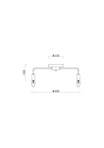 Люстра Freya FR4010CL-05GB