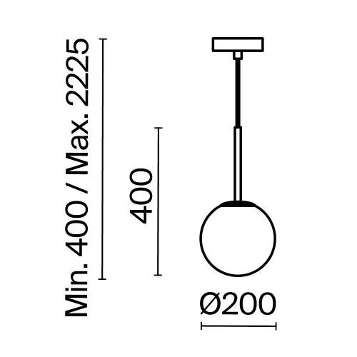 Подвесной светильник Maytoni MOD321PL-01B1 фото 3