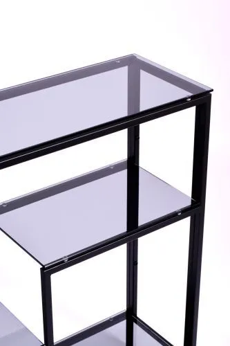 Консольный стол 1014-CB grey черный муар AllConsoles 80x25x80 фото 3