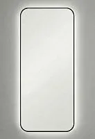 Smart L LED Black Зеркало в раме с подсветкой