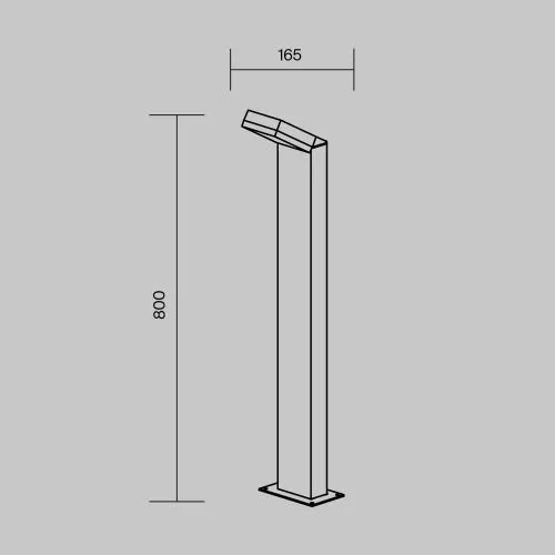Ландшафтный светильник Outdoor O595FL-L12B3K фото 11