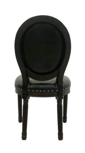 Стул медальон Volker button black фото 5