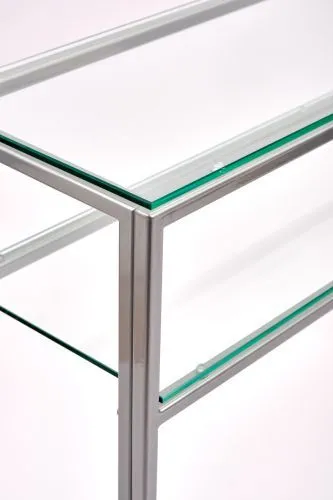 Консольный стол 1041-CS clear серебряный AllConsoles 100x35x80 фото 5