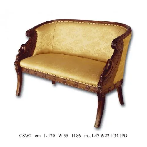Софа CSW2-M из массива 120х55х86 см Фото фото 2
