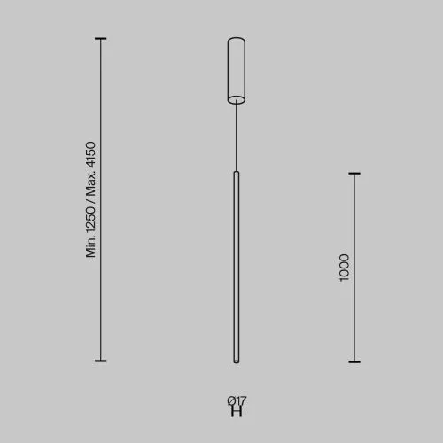 Подвесной светильник Maytoni MOD246PL-L24BSK1 фото 10