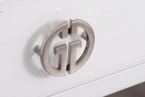 KFG16702 Консоль GD 2 ящика белая 120*30*78см фото 5