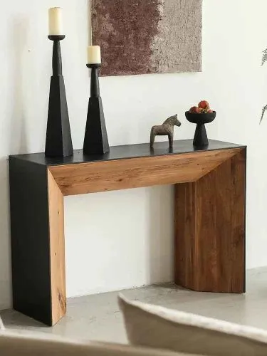Консоль Wooden Vintage Loft в скандинавском стиле 80*40*120 см
