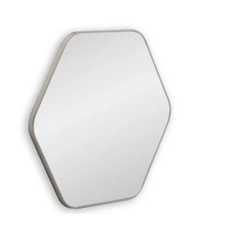 Hexagon S Silver Зеркало в тонкой раме Smal фото 2