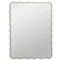 Зеркало настенное Fancy Silver (Фэнси) в тонкой раме Smal 60*80 см