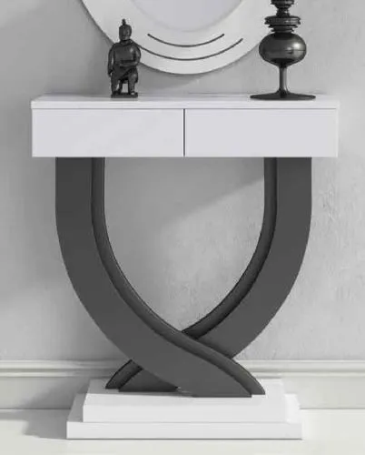 Консоль Cloe 667 Blanco mate/Grafito Disemobel Disemobel Испания 85*28*77 см