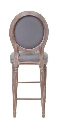Стул мягкий барный Filon grey, серый фото 5