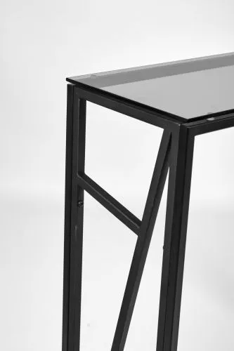 Консольный стол 1104-CB grey черный муар AllConsoles 80x25x80 фото 3