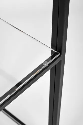 Консольный стол 1011-CB clear черный муар AllConsoles 100x35x80 фото 5