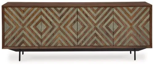 A4000577 Dreggan Комод-буфет акцентный, Ashley Furniture 193х40 h=77 см фото 2