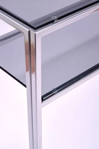 Консольный стол 1042-CS grey серебряный AllConsoles 100x25x80 фото 2
