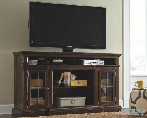 W701-88 ТВ-тумба Roddinton, Ashley Furniture 183х56 H102 см фото 3