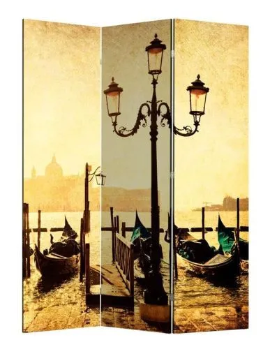 Ширма Венеция (3 секции), иск. холст, 141×2×177 см