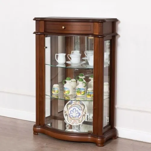 Витрина низкая 12 Nogal Claro IDC 97 × 35 × 65 см