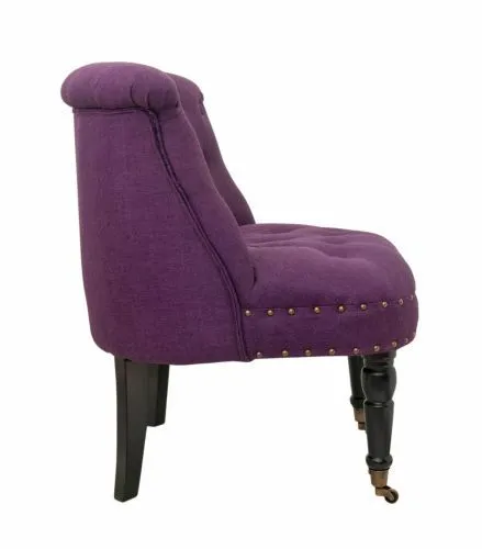 Кресло маленькое низкое Aviana purple, фиолетовый фото 2