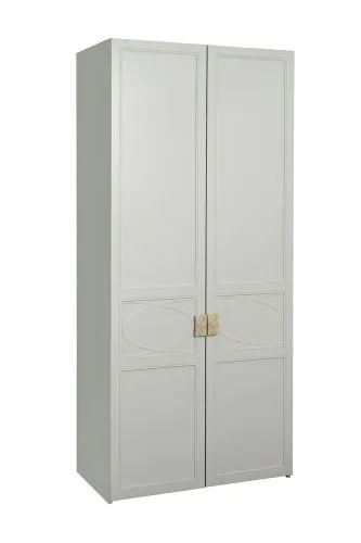 151SV-00009 Шкаф двухдверный бежевый 230*100*58см фото 2